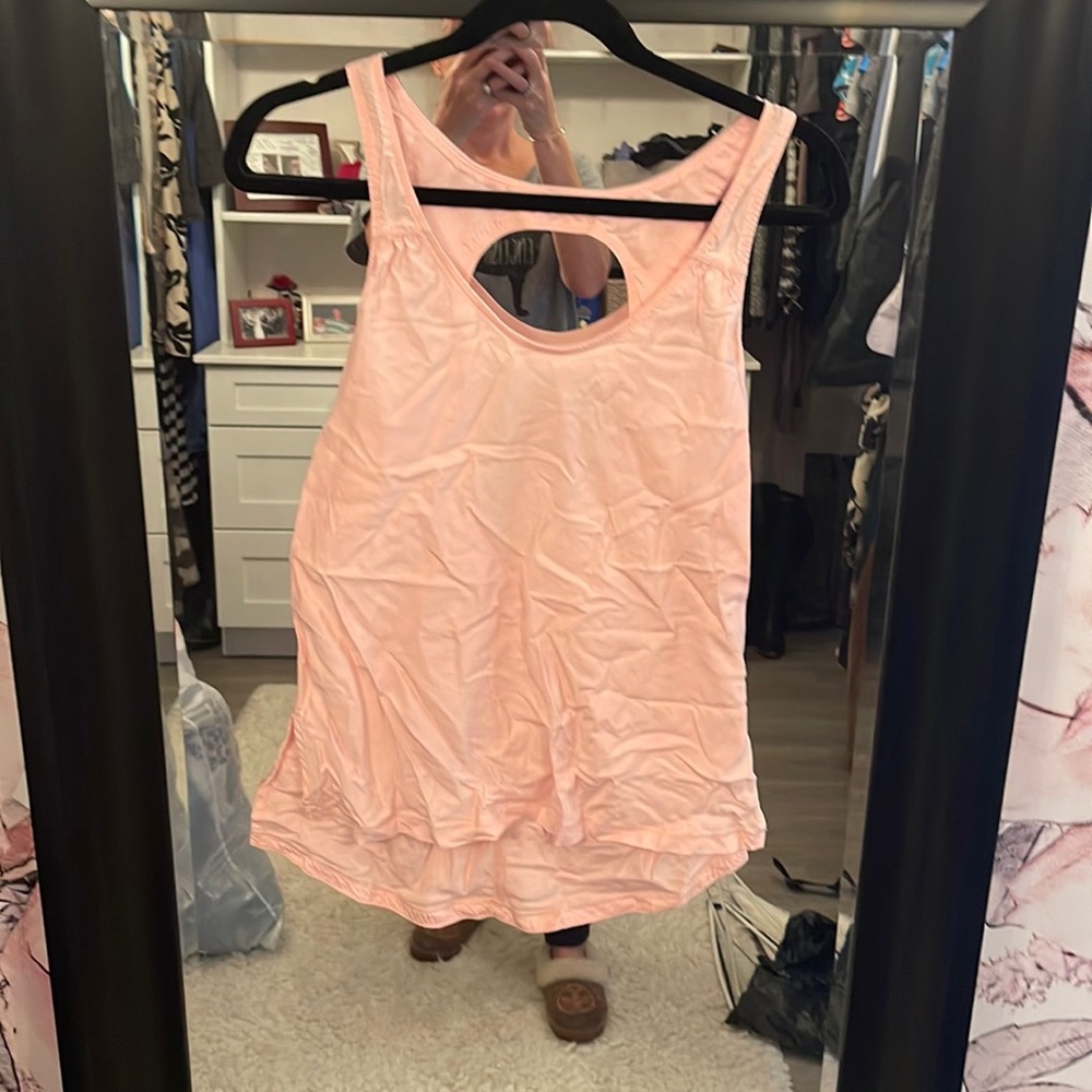 Lulu lemon open back tank